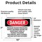 Signmission Pressure Washer Procedures Inspect Equipment, 10 in W x Rectangle, Vinyl Decal OS-2PACK-DS-D-710-L-2443 - alternate 5